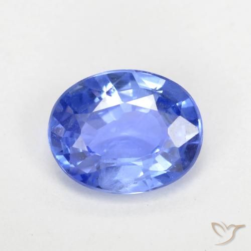 0.63ct Natural Pastel Azul Safira, oval, VVS-VS