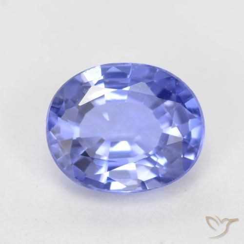 0.77ct Natural Azul Violeta Intenso Safira, oval, VS