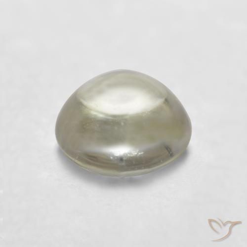 Safira Luz amarela Natural 0.79ct, Redondo, Transparente