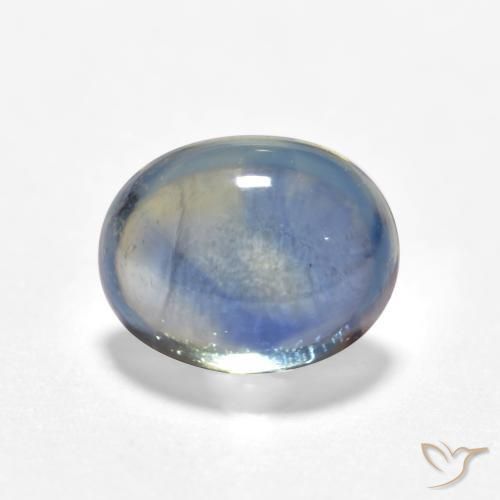 Safira Azul-marinho Natural 0.61ct, oval, Transparente