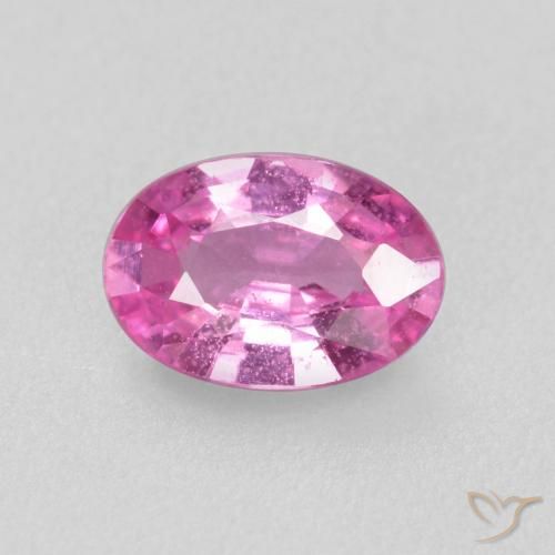0.51ct Natural roxo médio Safira, oval, VS-SI