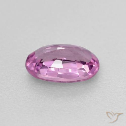Safira Roxo Rosado Profundo Natural 0.50ct, oval, VVS-VS
