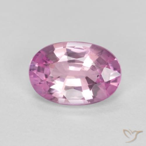 0.43ct Natural Roxo Uva Muito Claro Safira, oval, VS