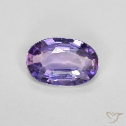 0.40ct Natural Roxo Rosa Safira, oval, VS