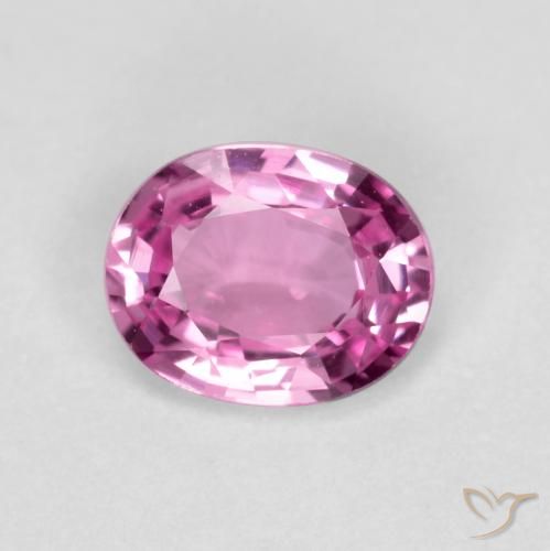 0.39ct Natural Rosa Intenso Safira, oval, VVS-VS