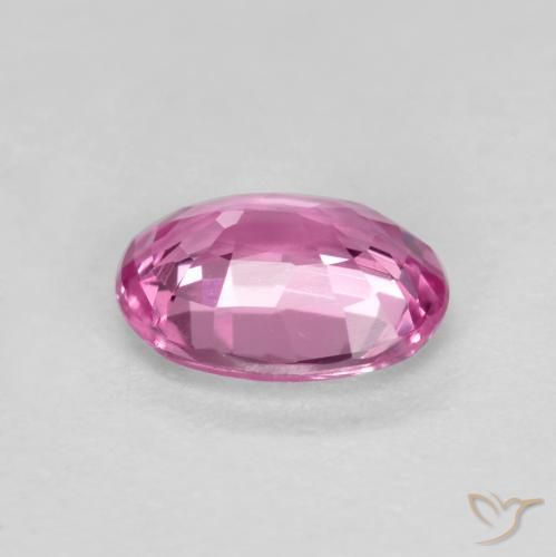 Safira Rosa Intenso Natural 0.39ct, oval, VVS-VS