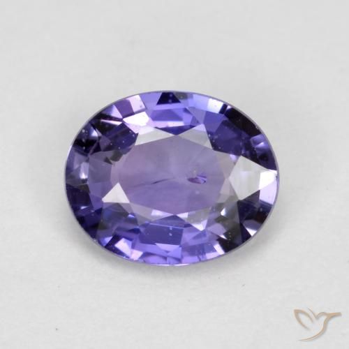 0.47ct Natural Roxo profundo Safira, oval, VS-SI