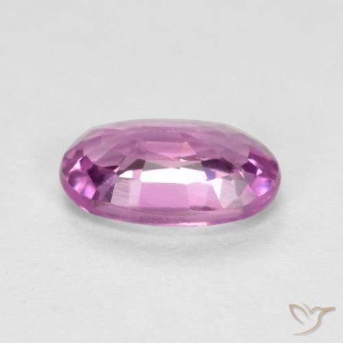 Safira Roxo Rosa Natural 0.44ct, oval, VS