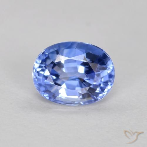 0.50ct Natural Azul profundo Safira, oval, VVS-VS