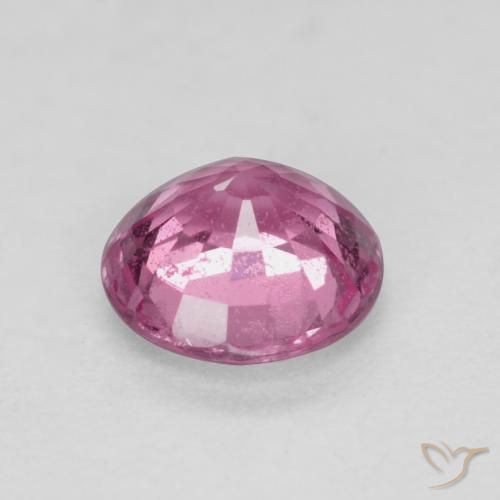 Safira roxo médio Natural 0.55ct, Redondo, VS-SI