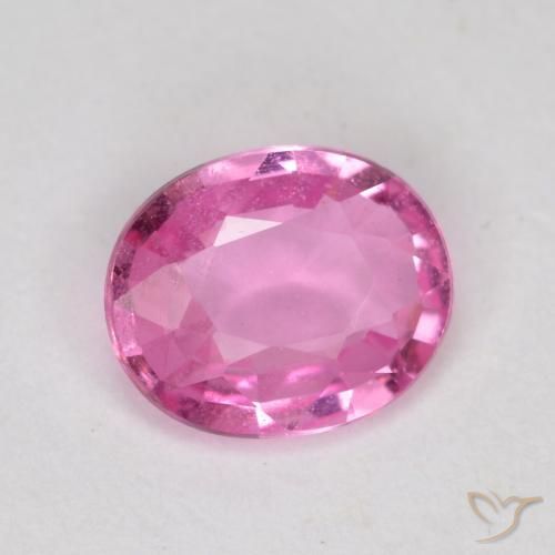 Safira Roxo Real Rosa Natural 0.70ct, oval, VS-SI