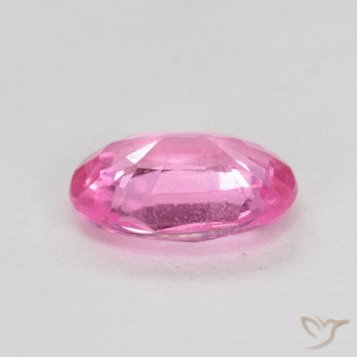 Safira Roxo Real Rosa Natural 0.70ct, oval, VS-SI