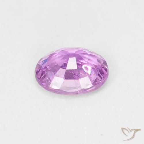 Safira Violeta Roxo Natural 0.60ct, oval, VS-SI
