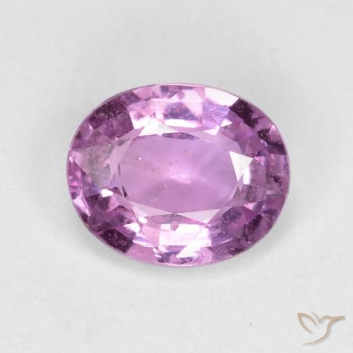 0.71ct Natural Rosa Violeta Roxo Safira, oval, VS-SI