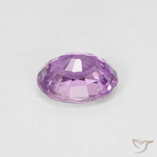 Safira Violeta Roxo Natural 0.64ct, oval, VS-SI