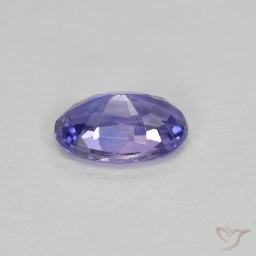 Safira Roxo profundo Natural 0.49ct, oval, VS