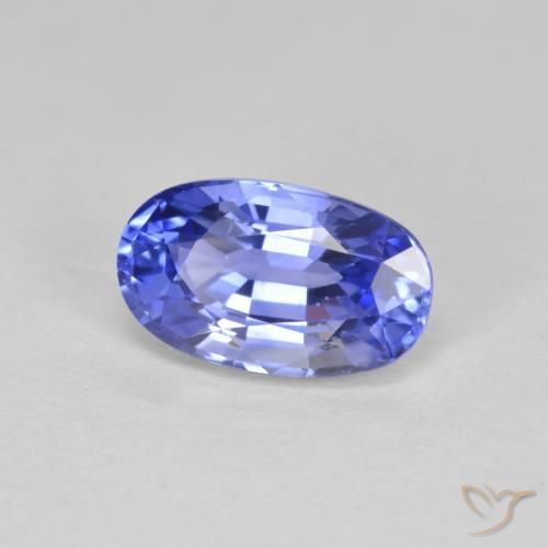 Safira Azul Violeta Profundo Natural 2.36ct, oval, VVS-VS