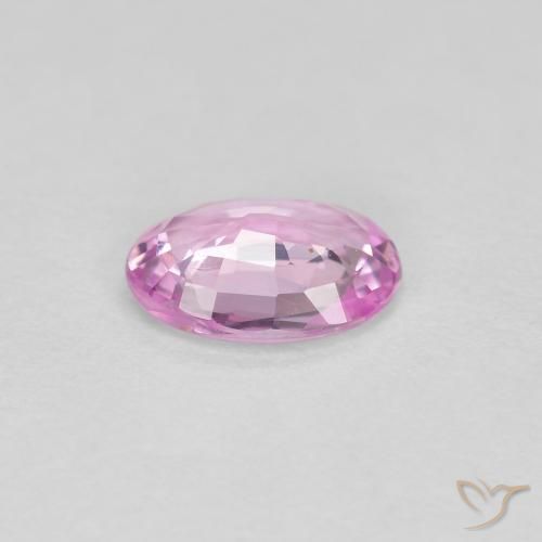 Safira Roxo Real Claro Rosa Natural 0.54ct, oval, VVS