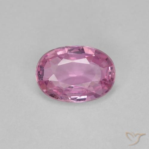 0.73ct Natural Luz roxa Safira, oval, VVS
