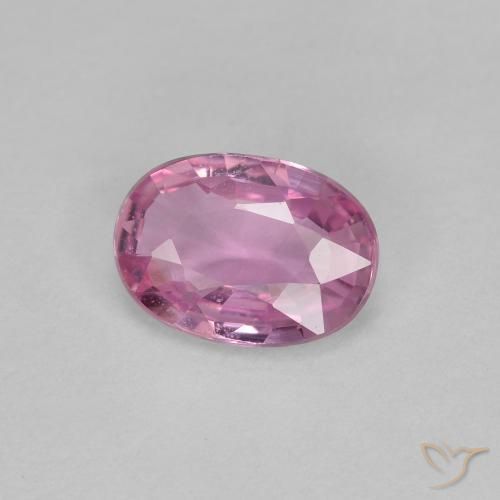 Safira Luz roxa Natural 0.73ct, oval, VVS