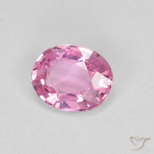 Safira Roxo Royal Muito Claro Rosa Natural 0.41ct, oval, VVS-VS