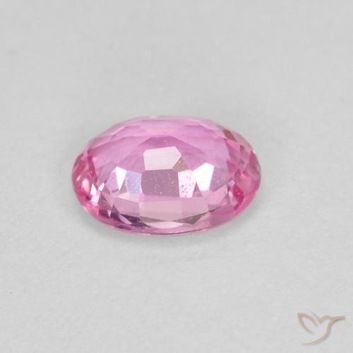 Safira Roxo Royal Muito Claro Rosa Natural 0.41ct, oval, VVS-VS