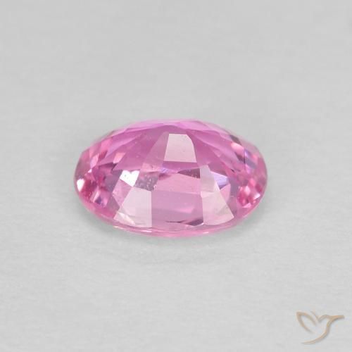 Safira Roxo Real Rosa Natural 0.44ct, oval, VVS-VS