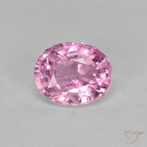 0.53ct Natural Roxo Royal Muito Claro Rosa Safira, oval, VS-SI