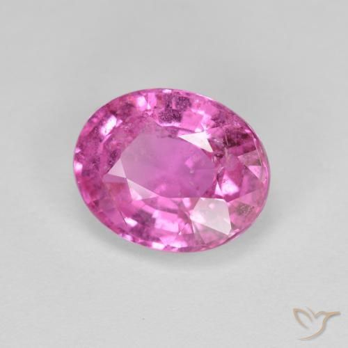 Safira Rosa Intenso Natural 2.70ct, oval, VS