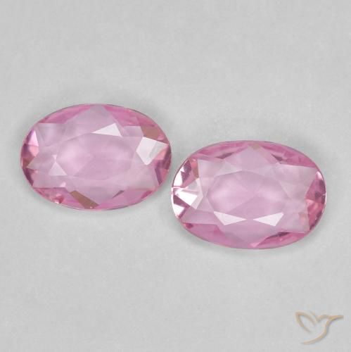 0.73ctw Natural Rosa bem claro Safira, oval, VVS