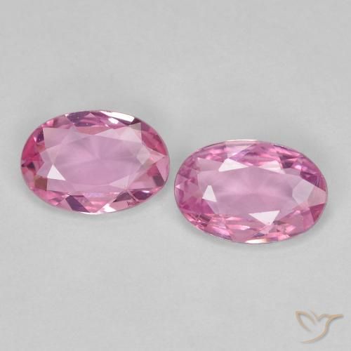 0.74ctw Natural Rosa bem claro Safira, oval, VVS-VS