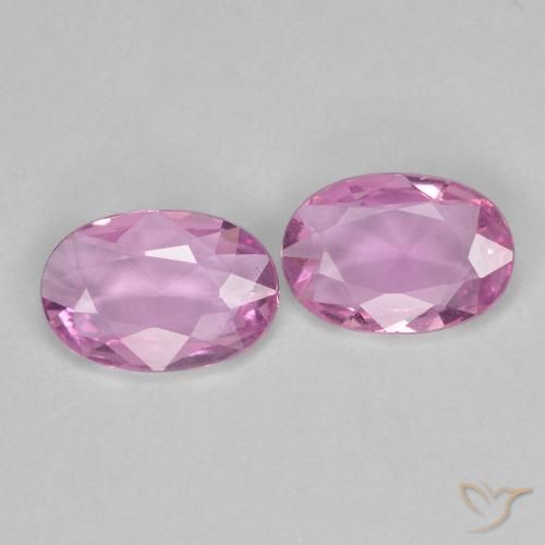 0.73ctw Natural Roxo Real Rosa Safira, oval, VVS-VS