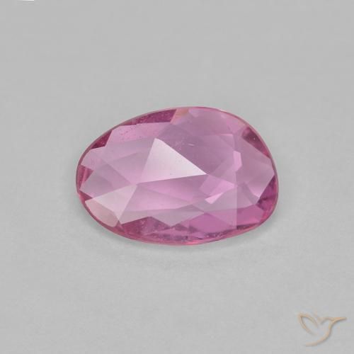 Safira Rosa escuro Natural 0.76ct, Chique, VS