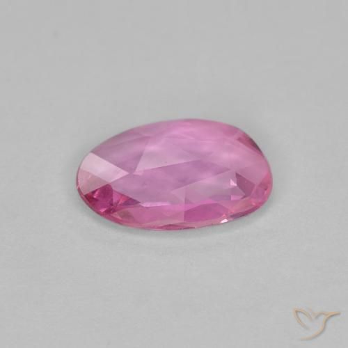 Safira Rosa escuro Natural 0.76ct, Chique, VS