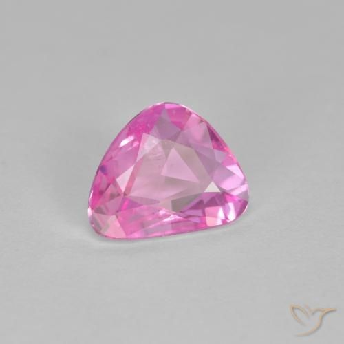 Safira Roxo Intenso Natural 0.81ct, Chique, VVS