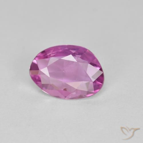 Safira roxo médio Natural 0.89ct, Chique, VVS