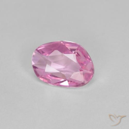 Safira Roxo Royal Muito Claro Rosa Natural 0.86ct, Chique, VVS
