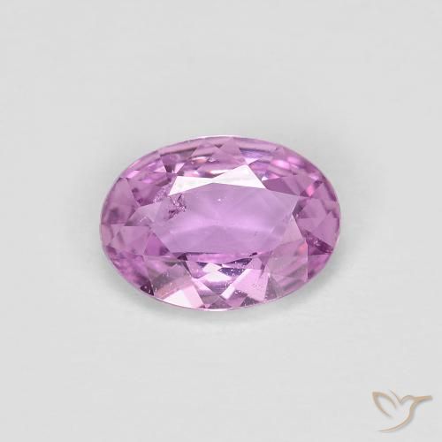 0.63ct Natural Violeta claro Safira, oval, VS