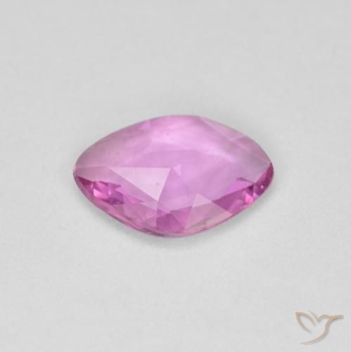 Safira rosa médio Natural 0.82ct, Chique, VS