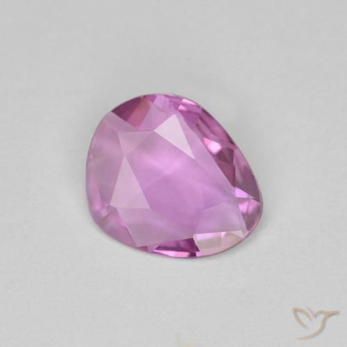 0.84ct Natural Roxo Rosa Safira, Chique, VVS-VS