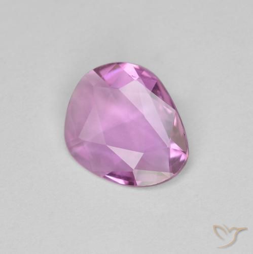 Safira Roxo Rosa Natural 0.84ct, Chique, VVS-VS