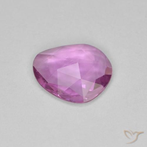 Safira Roxo Rosa Natural 0.84ct, Chique, VVS-VS
