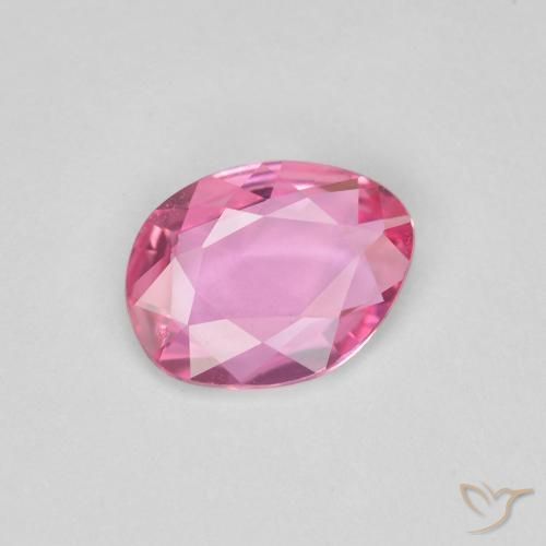 Safira rosa médio Natural 0.92ct, Chique, VVS-VS
