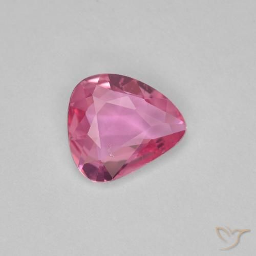 Safira Rosa chiclete Natural 0.77ct, Chique, VVS-VS