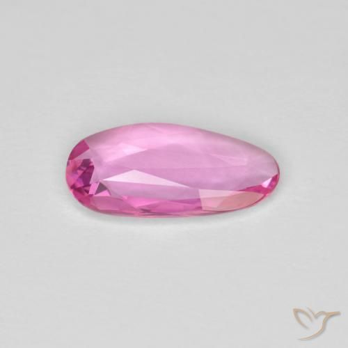 Safira Rosa Intenso Natural 0.88ct, Chique, VVS
