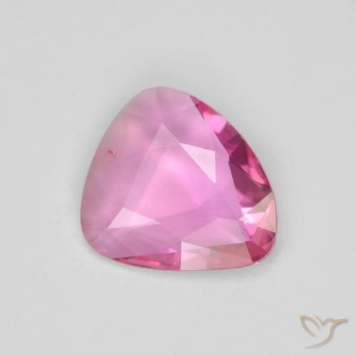 0.82ct Natural Rosa escuro Safira, Chique, VVS