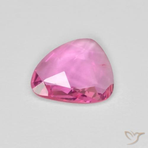 Safira Rosa escuro Natural 0.82ct, Chique, VVS
