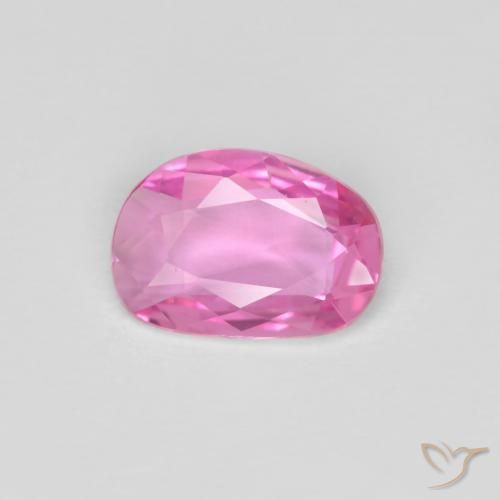0.60ct Natural Roxo Real Rosa Safira, Chique, VVS