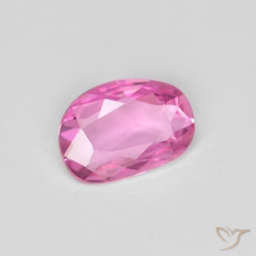 Safira Roxo Real Rosa Natural 0.60ct, Chique, VVS