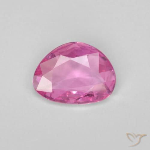 0.84ct Natural Rosa escuro Safira, Chique, VVS-VS